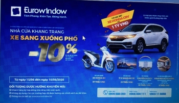 Mua sản phẩm Eurowindow - Cơ hội trúng xe ô tô trị giá 1 tỷ đồng