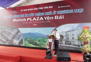 eurowindow holding khoi cong xay dung du an melinh plaza yen bai