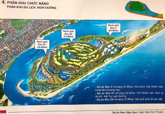 Tập đoàn BRG xin chấp thuận chủ trương đầu tư cho dự án Sân golf quốc tế tại Thanh Hóa