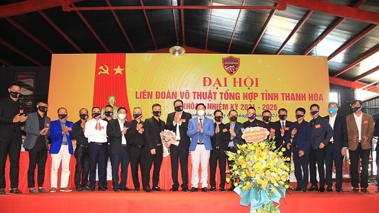 Liên đoàn Võ thuật tổng hợp tỉnh Thanh Hóa tổ chức Đại hội khóa 1, nhiệm kỳ 2021-2026