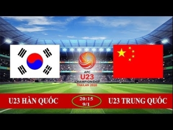 Bóng đá U23 châu Á 2020: U23 Hàn Quốc vs U23 Trung Quốc (20h15 ngày 09/01)