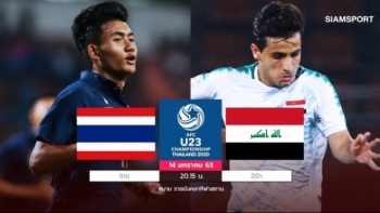 Bóng đá U23 châu Á 2020: U23 Thái Lan vs U23 Iraq (20h15 ngày 14/01)