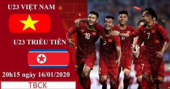 Bóng đá U23 châu Á 2020: U23 Việt Nam vs U23 Triều Tiên (20h15 ngày 16/01)