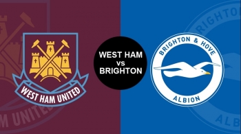 Bóng đá Ngoại hạng Anh: West Ham United vs Brighton (22h00 ngày 1/2/2020)