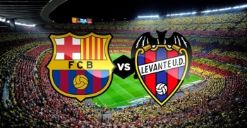 Bóng đá Tây Ban Nha 2019/20: Barcelona vs Levante (3h00 ngày 3/2)