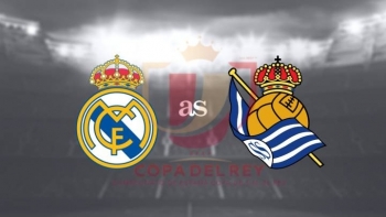 Bóng đá Cúp nhà Vua TBN: Real Madrid vs Sociedad (TỨ KẾT, 1h00 ngày 7/2)