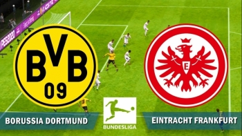 Bóng đá Đức 2019/20: Borussia Dortmund vs Eintracht Frankfurt (2h30 ngày 15/2)