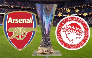 Bóng đá Cúp C2 Châu Âu: Arsenal vs Olympiakos (3h00 ngày 28/2)