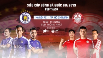 Bóng đá Siêu cúp VN 2020: TP Hồ Chí Minh vs Hà Nội FC (16h30 ngày 1/3)
