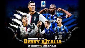 Bóng đá Ý 2019/20: Juventus vs Inter Milan (ĐÁ BÙ, 2h45 ngày 9/3)