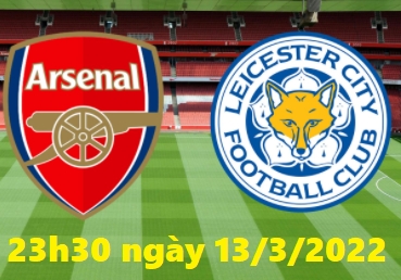 Bóng đá Ngoại hạng Anh: Trực tiếp Arsenal vs Leicester (23h30 ngày 13/3/2022)