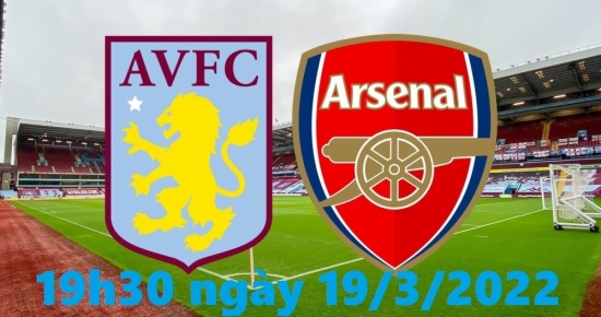 Bóng đá Ngoại hạng Anh: Trực tiếp Aston Villa vs Arsenal (19h30 ngày 19/3/2022)