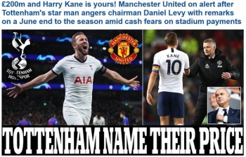 Tin NÓNG bóng đá tối 12/4: Tottenham hét giá Harry Kane 200 triệu bảng