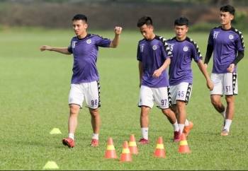 Tin Bóng đá Việt Nam 27/4: Hà Nội FC tập trở lại chuẩn bị cho mùa giải 2020