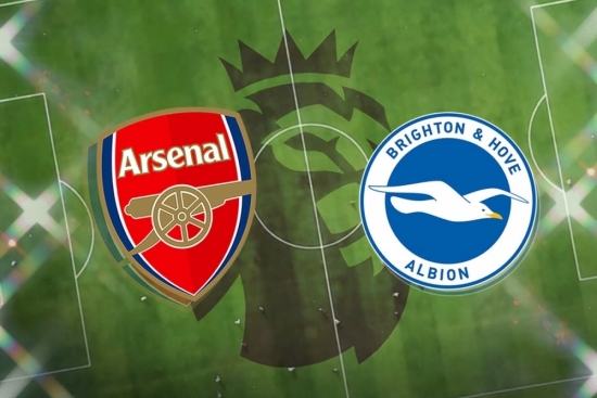 Bóng đá Ngoại hạng Anh: Xem trận đấu giữa Arsenal vs Brighton (21h00 ngày 9/4/2022)
