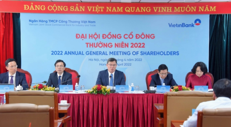 ĐHĐCĐ VietinBank 2022: Dành toàn bộ lợi nhuận tăng vốn, phát hành 15.000 tỷ đồng trái phiếu thứ cấp