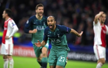 Kết quả bóng đá: Ajax 2-3 Tottenham (Bán kết lượt về Champions League 2018/19)