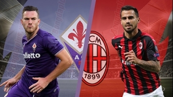 Bóng đá Ý: Fiorentina vs AC Milan (1h30 ngày 12/5)