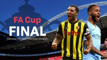 Tiêu điểm bóng đá ngày 18/5: Chung kết FA Cup giữa Man City vs Watford