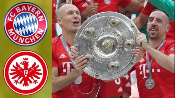 Kết quả bóng đá: Bayern Munchen 5-1 Frankfurt (vòng 34 Bundesliga)