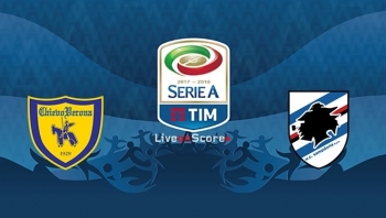 Bóng đá Ý: Chievo vs Sampdoria (17h30, 19/5, vòng 37 Serie A)