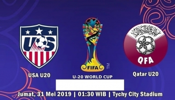 Bóng đá U20 World Cup 2019: Mỹ vs Qatar (1h30 ngày 31/5)