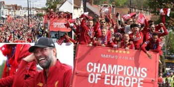 Tiêu điểm bóng đá ngày 3/6: Liverpool "nhuộm đỏ" thành phố để chào mừng đoàn quân của Jurgen Klopp