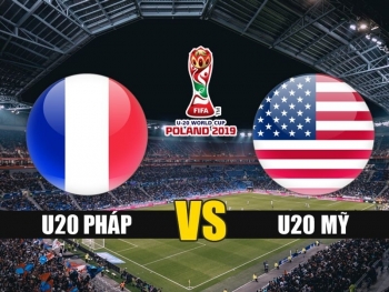 Bóng đá U20 World Cup 2019: Pháp vs Mỹ (Vòng 1/8, 22h30 ngày 4/6)