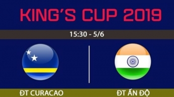 Bóng đá King's Cup 2019: Curacao vs Ấn Độ (BÁN KẾT, 15h30 ngày 05/06)