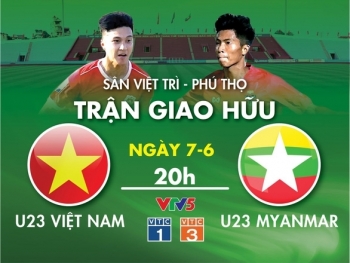 Bóng đá Giao hữu U23 ĐNA: U23 Việt Nam vs U23 Myanmar (20h00 ngày 7/6)