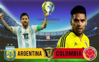 Bóng đá Copa America 2019: Argentina vs Colombia (5h00 ngày 16/6)