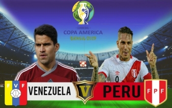 Bóng đá Copa America 2019: Venezuela vs Peru (2h00 ngày 16/6)