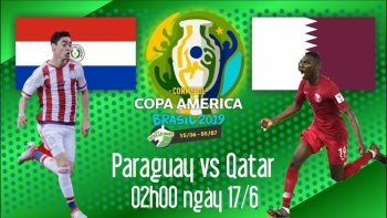 Bóng đá Copa America 2019: Paraguay vs Qatar (2h00 ngày 17/6)