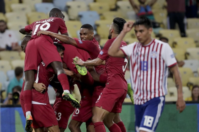 paraguay 2 2 qatar vi khach chau a thu vi