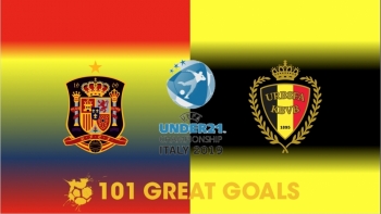 Bóng đá U21 châu Âu 2019: Tây Ban Nha vs Bỉ (23h30 ngày 19/6)