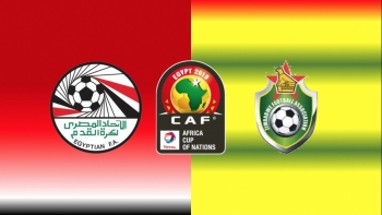 Bóng đá châu Phi 2019: Ai cập vs zimbabwe (3h00 ngày 22/6)