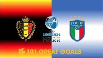 Bóng đá U21 châu Âu 2019: Bỉ vs Italia (2h00 ngày 23/6)
