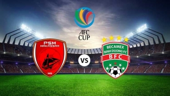 Bóng đá AFC Cup 2019: PSM Makassar vs Becamex Bình Dương (BÁN KẾT, 15h30 ngày 26/6)