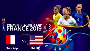 Bóng đá nữ World Cup 2019: Pháp vs Mỹ (TỨ KẾT, 2h00 ngày 29/6)