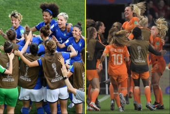 Bóng đá nữ World Cup 2019: Italia vs Hà Lan (TỨ KẾT, 20h00 ngày 29/6)