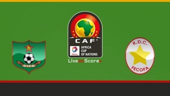 Bóng đá châu Phi 2019: Zimbabwe vs Congo DR (2h00 ngày 01/07)