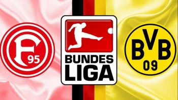 Fortuna Dusseldorf vs Borussia Dortmund, 20h30 ngày 13/6, bóng đá Đức 2020