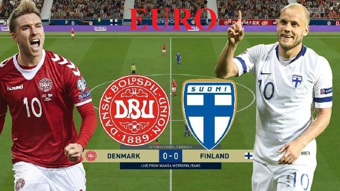 Bóng đá Euro 2021: Đan Mạch vs Phần Lan (23h00 ngày 12/06)