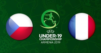 Bóng đá U19 châu Âu 2019: Cộng Hòa Séc vs Pháp (00h00 ngày 16/7)