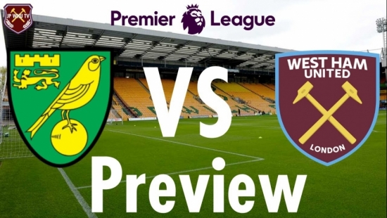Norwich vs West Ham, 18h30 ngày 11/7, bóng đá Ngoại hạng Anh 2020