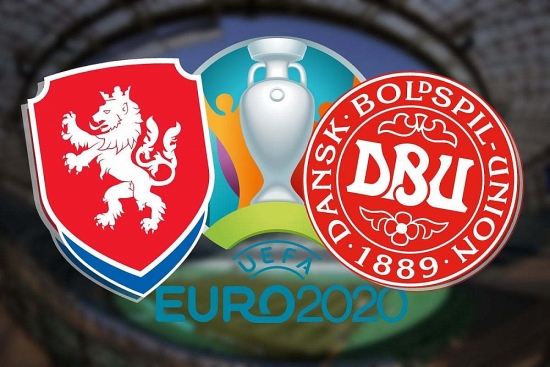 Bóng đá Euro 2021: Đội tuyển Séc vs Đan Mạch (TỨ KẾT, 23h00 ngày 3/7)