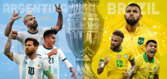Bóng đá Copa America 2021: Brazil vs Argentina (CHUNG KẾT, 7h ngày 11/07)