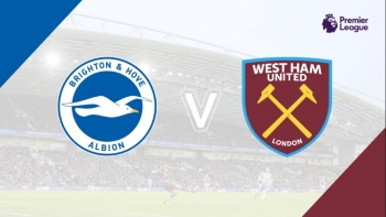 Bóng đá Ngoại hạng Anh 2019/2020: Brighton vs West Ham United (VÒNG 2 - 21h00 ngày 17/8)