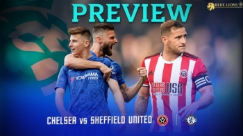 Bóng đá Ngoại hạng Anh 2019/2020: Chelsea vs Sheffield United (VÒNG 4 - 21h00 ngày 31/8)