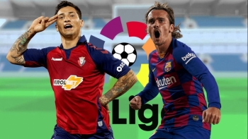 Bóng đá Tây Ban Nha 2019/2020: Osasuna vs Barcelona (VÒNG 3 - 22h00 ngày 31/08)